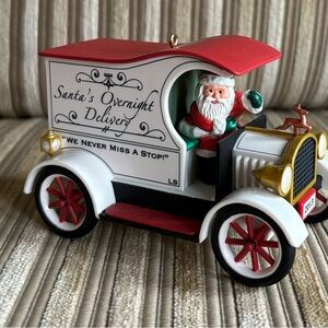 Hallmark Limited Edition Ornament Inspired by "HERE COMES SANTA" series